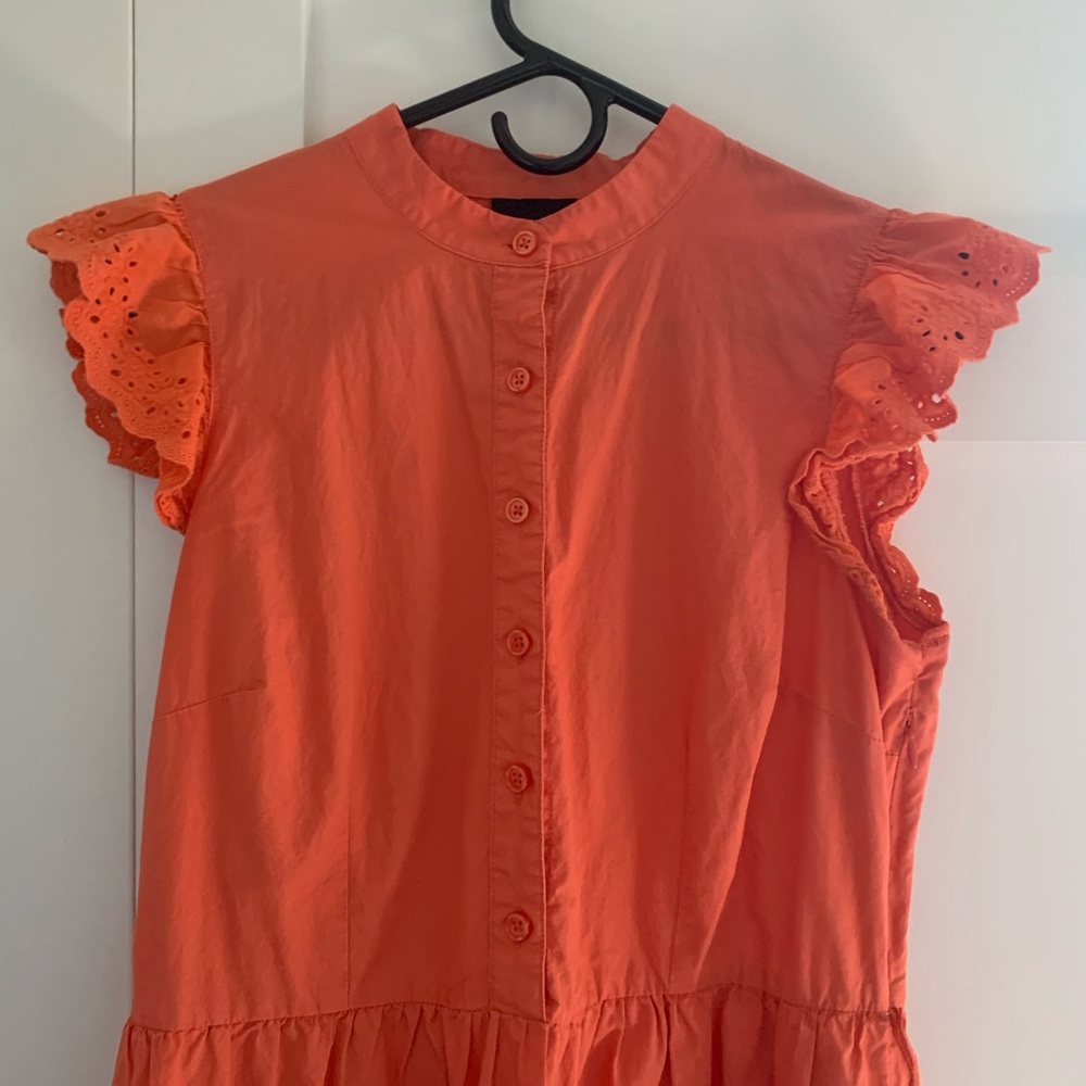 Who What Wear Vibrant Orange Maxi Dress - Picture 4 of 6